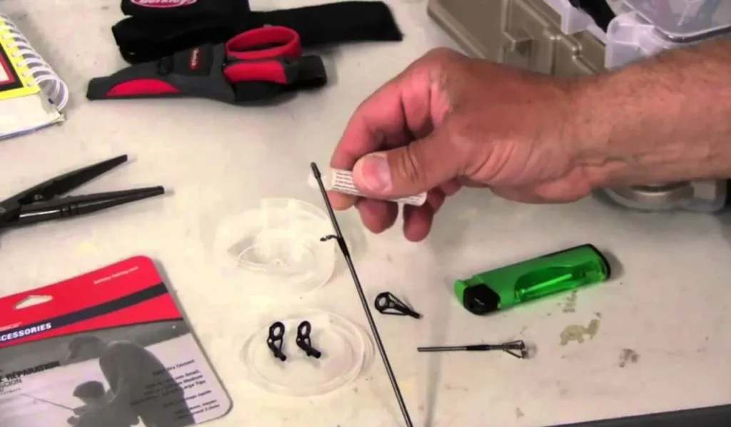 How to Fix a Broken Fishing Rod Tip