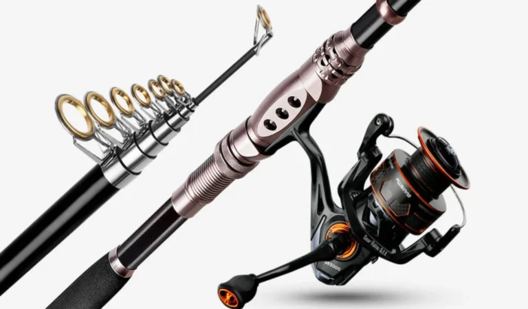 PLUSINNO Two Piece Spinning Rod