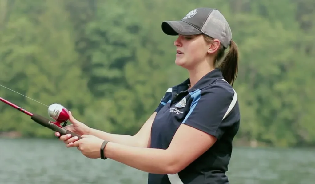 How a Spincast Reel Works