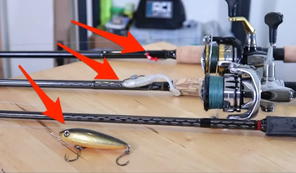 Balancing Rod, Reel and Bait Weight