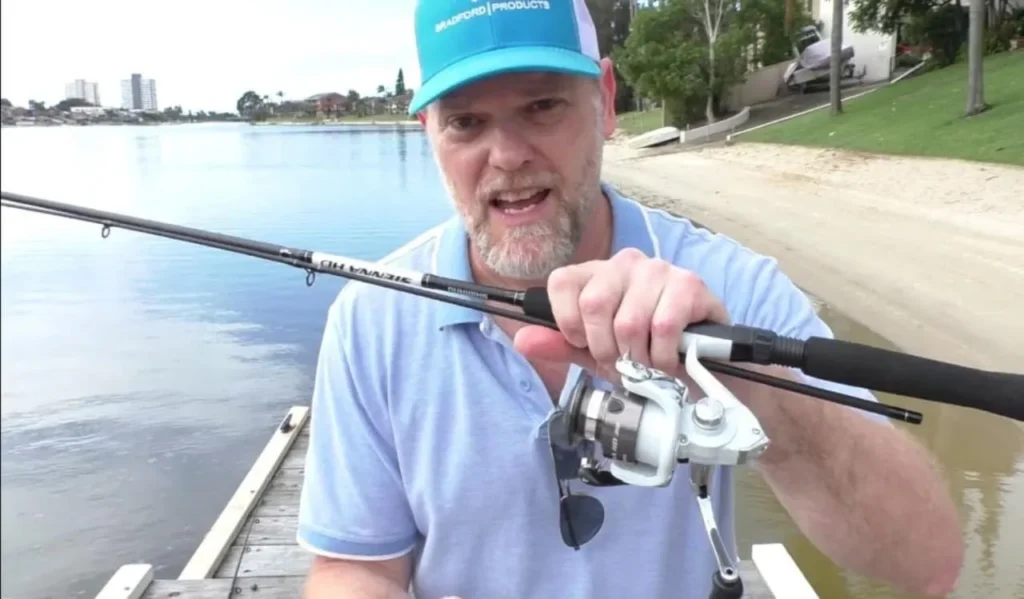 Spooling the Fishing Line